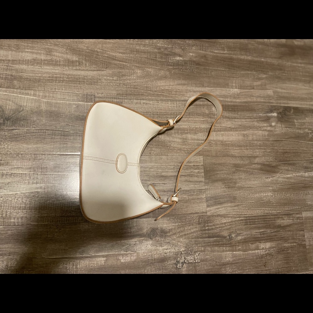 Small white handbag